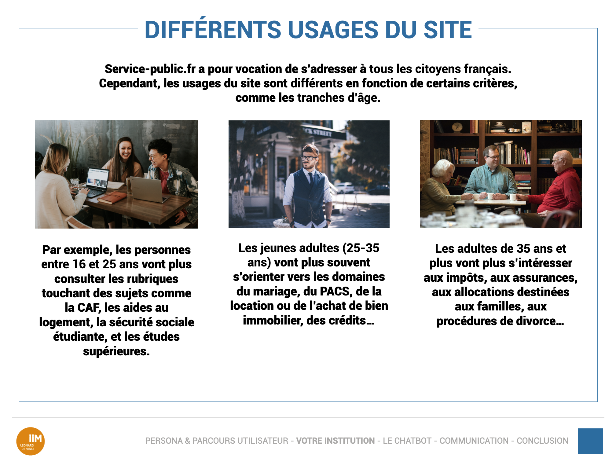 Slide 4 du PowerPoint Service Public