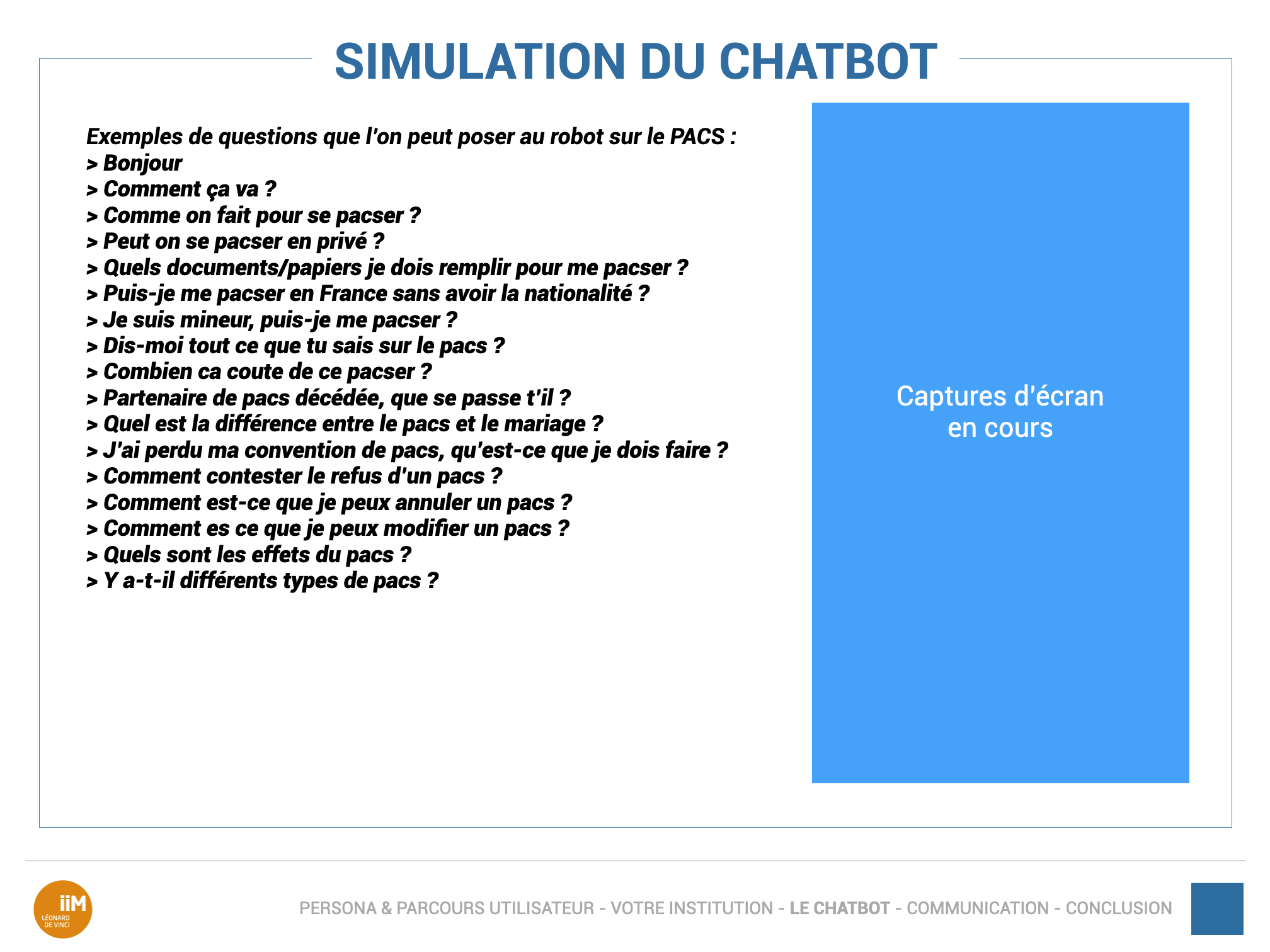 Slide 12 du PowerPoint Service Public